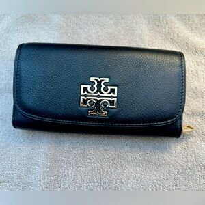 NWT Tory Burch Britten Duo Continental Envelope Wallet